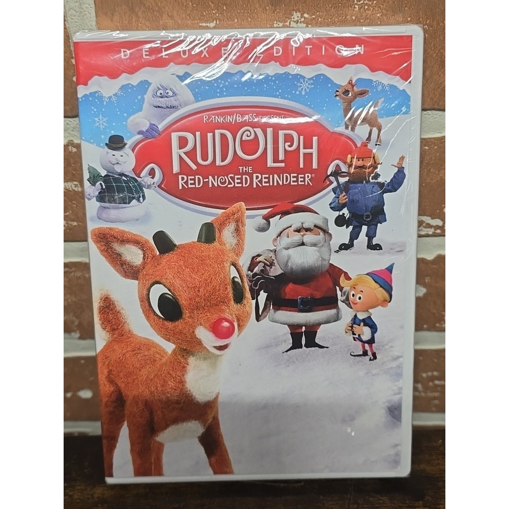 Rudolph the Red-Nosed Reindeer (DVD, 1964) New Sealed Rankin & Bass Christmas